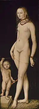 Venus y Cupido (ca.&nbsp;1530). Gemäldegalerie, Staatliche Museen, Berlín.