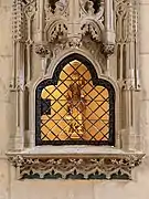 Estatuilla en la catedral.