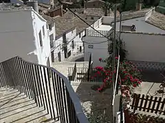 Parte alta de la población