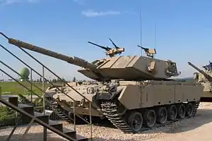 Magach 7C en el Museo Yad la-Shiryon, Israel.