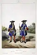 Garde, 1688.