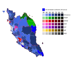 Elecciones federales de Malasia de 1959
