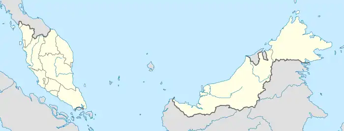 Pulau Sebang ubicada en Malasia