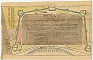 Mapa de Nueva Orleans 6 de Agosto de 1799  Por orden de Don Juan Ventura Morales, (contador principal de exercito y real hacienda de los provincias de la Luisiana y Florida occidental, intendente interino) Dibujado por Don Carlos Trudeau Laveau