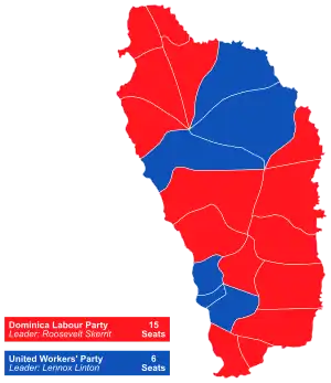 Elecciones generales de Dominica de 2014