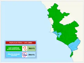 Elecciones municipales de Lima de 2002