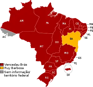 Elecciones presidenciales de Brasil de 1914