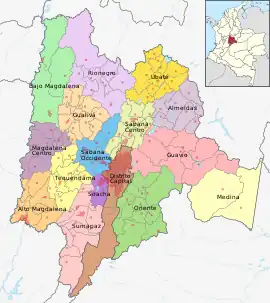 Provincias de Cundinamarca