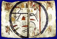 Mapa beatino del s.&nbsp;XII.
