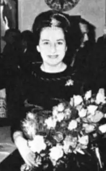 Marita Camacho Quirós(113&nbsp;años)Servicio: 1962-1966Viuda de Francisco Orlich Bolmarcich