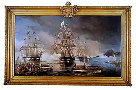 Eduardo de Martino: Fragata Constitución, 1872, Museo Histórico Nacional