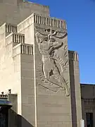 Talla del contrafuerte norte