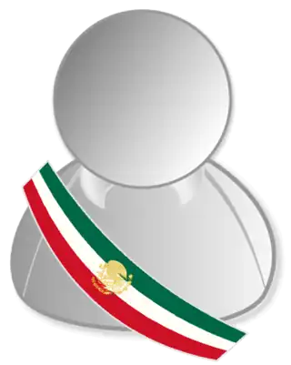 Actual diseño de la banda presidencial.