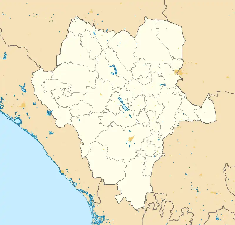 Mapimí ubicada en Durango