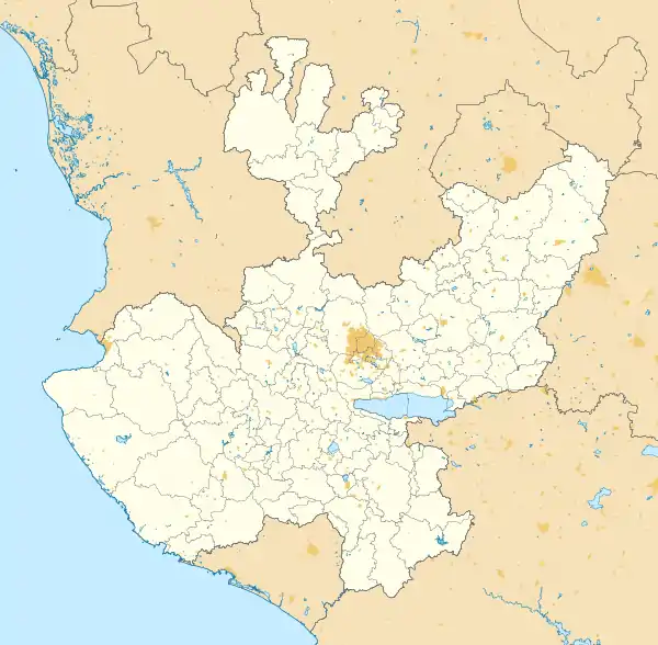 Sayula ubicada en Jalisco