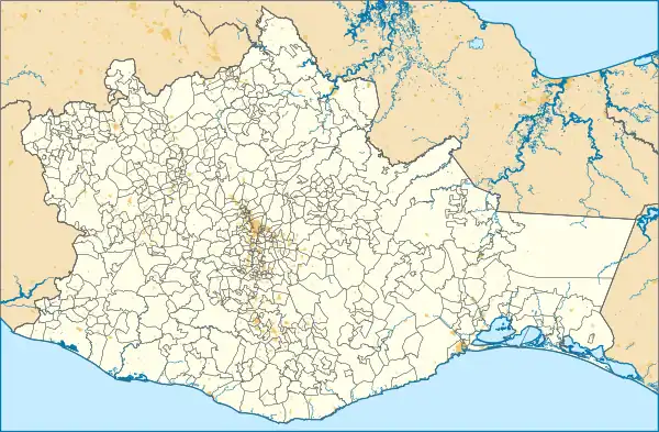 Temascal ubicada en Oaxaca