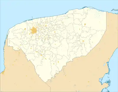 Progreso de Castro ubicada en Yucatán