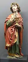 San Juan Evangelista, de Michel Erhart, siglo XV.
