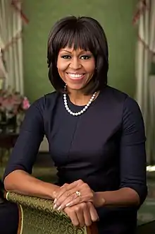 Michelle Obama 2019, 2013, 2011, y 2009 (Finalista en 2016, 2015, 2014, 2012, y 2010)