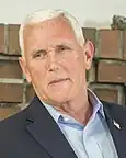 Mike Pence48.º (2017-2021)7 de junio de 1959 (64&nbsp;años)