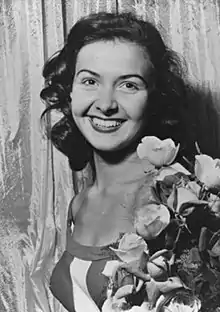 Miss Mundo 1953Denise Perrier &nbsp;Francia.