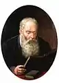 Retrato del padre del pintor.