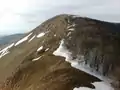 Hacia la cima del monte Volturino (saliendo de la cresta meridional).