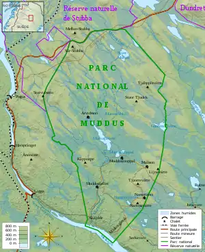 Carte géographique en couleur.
