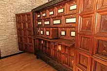 Mueble del Archivo Secreto