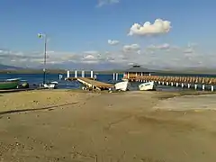 Muelle de la Base Naval de Las Calderas