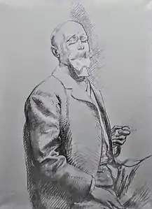 Albert Besnard, Retrato de M. Bihourd, av. 1921, Gray, Museo Baron-Martin.