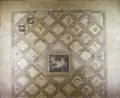 Mosaico de Aquiles y Pentesilea, Casa de Aquiles (Complutum), siglo IV d. C.