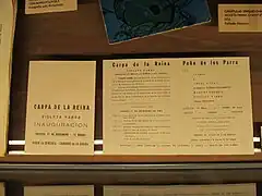 Inauguración de la carpa de La Reina