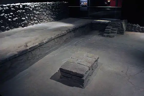 Patio de la etapa VII del calmecac