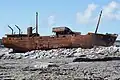Naufragio del MV Plassy, ​​junio de 2010.