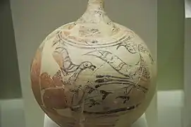 Jarra procedente del Círculo de tumbas B (hacia 1700-1600&nbsp;a.&nbsp;C.)