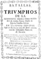 Exequias de Mariana de Austria organizadas por el Consejo Real de Navarra (1696)