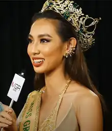Miss Grand Internacional 2021Nguyễn Thúc Thùy TiênVietnam&nbsp;Vietnam