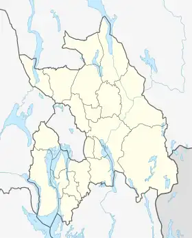 Sandvika ubicada en Akershus