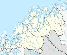 Finnsnes ubicada en Troms