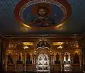 Icono en el interior de una capilla