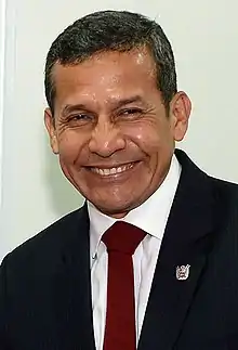 Ollanta Humala(2011-2016)27 de junio de 1962 (61&nbsp;años)