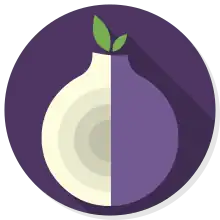 Coloured, SVG version of the Orbot logo