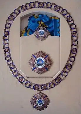 Conjunto completo de la Orden de Pahlaví