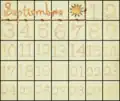 Scrap digital de una página de calendario.