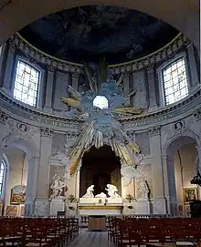 La capilla de la Virgen.