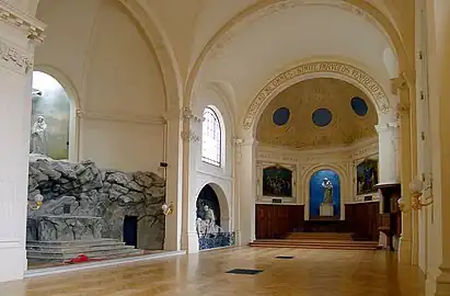 Vista general de la capilla del Calvario.