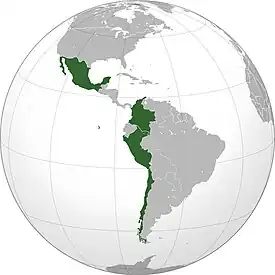 Verde oscuro: Estados miembroVerde claro: Proceso de incorporación