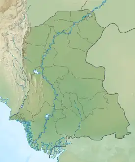 Monte Gorakh ubicada en Sind