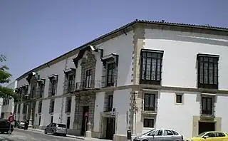 Fachada Casa de la Iglesia-Palacio Bertemati